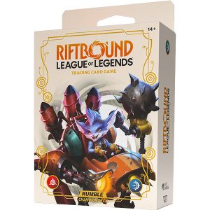 Riftbound TCG: Set 2- Spiritforged-  Champion Deck Display- Rumble