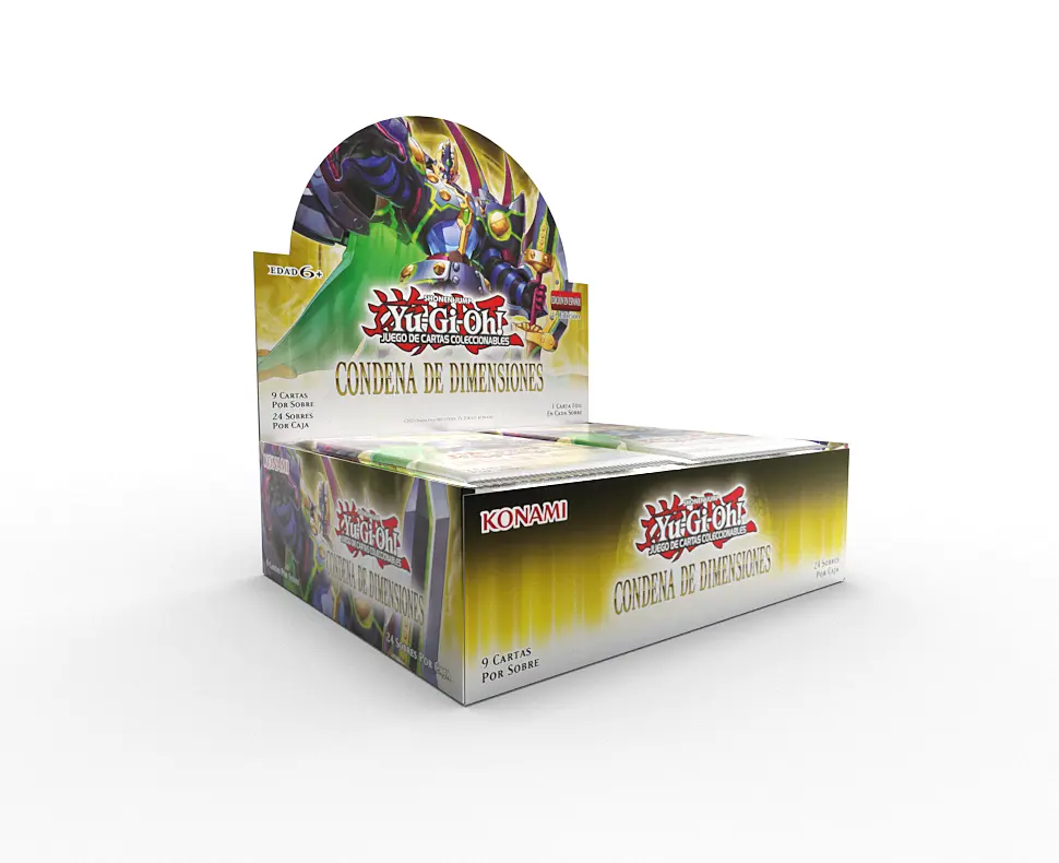 Yu-Gi-Oh! Condena de Dimensiones - Booster Box Español