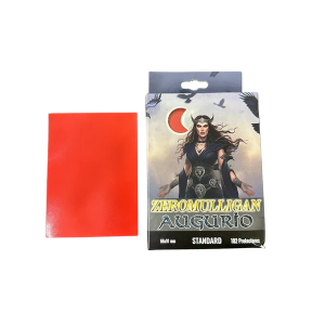 Protectores Zero Mulligan Augurio Standard Dual color Rojo