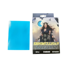 Protectores Zero Mulligan Augurio Standard Dual color Celeste