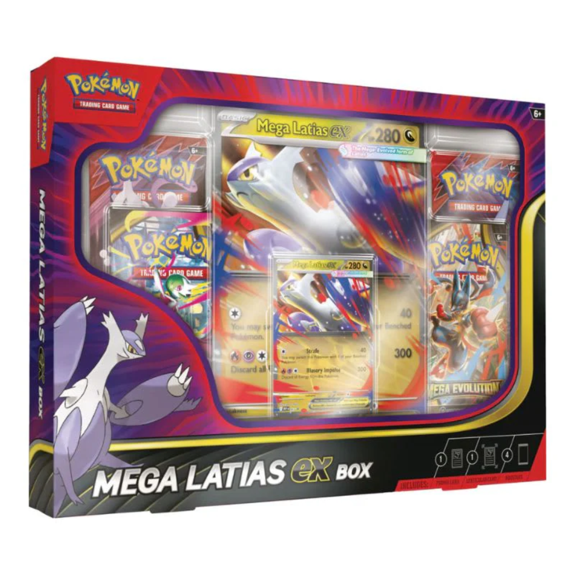 Pokémon Caja Mega-Latias Ex Español
