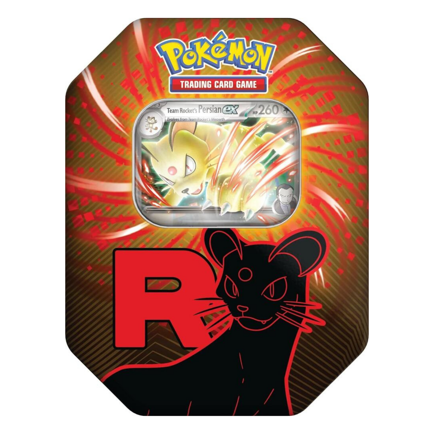Pokémon Equipo Rocket Lata Persian Español
