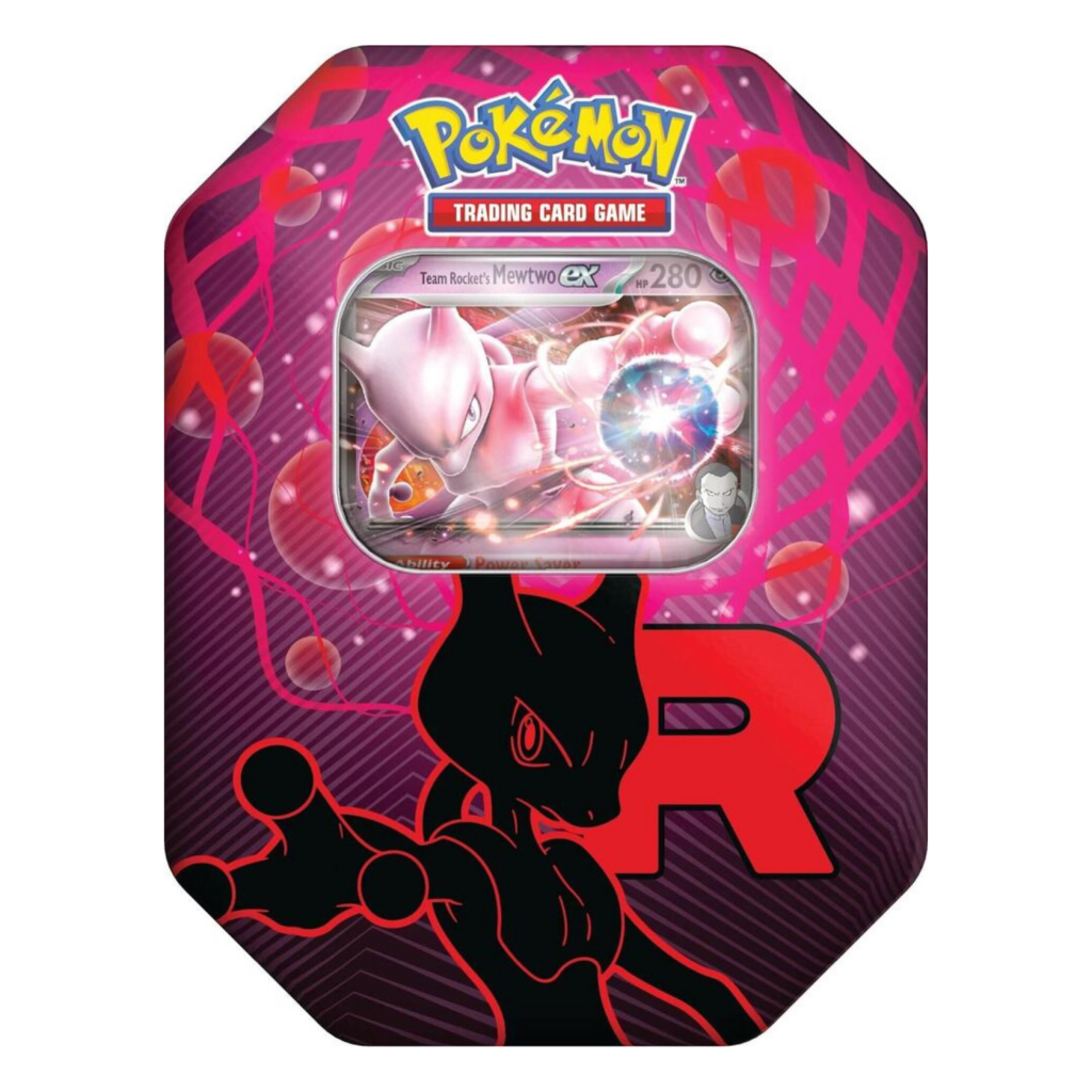 Pokémon Equipo Rocket Lata  Mewtwo Español