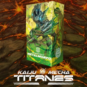 Kit Batalla Kaiju vs Mecha: Titanes - Metalmorfo