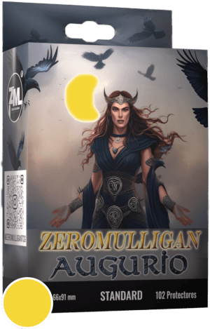 Protectores Zero Mulligan Augurio Standard Dual color Amarillo