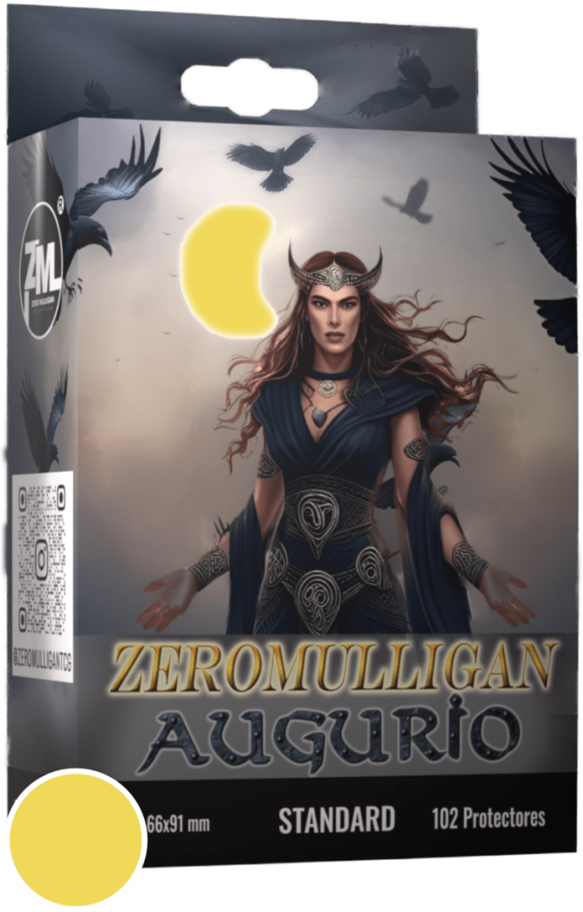 Protectores Zero Mulligan Augurio Standard Dual color Amarillo