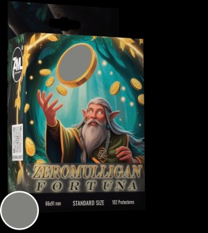 Protectores Zero Mulligan Fortuna Standard color Plateado