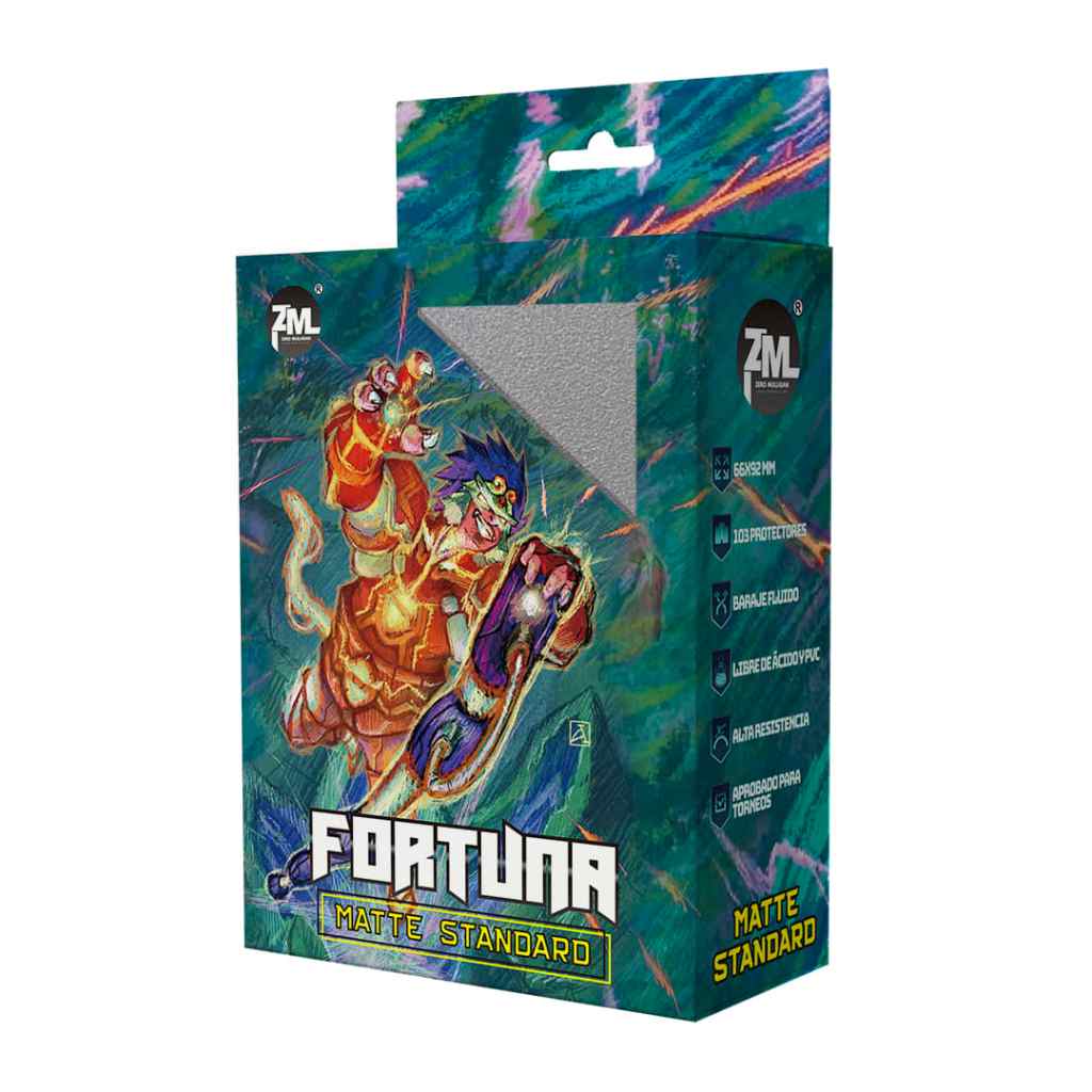Protectores Zero Mulligan Fortuna Standard color Plateado