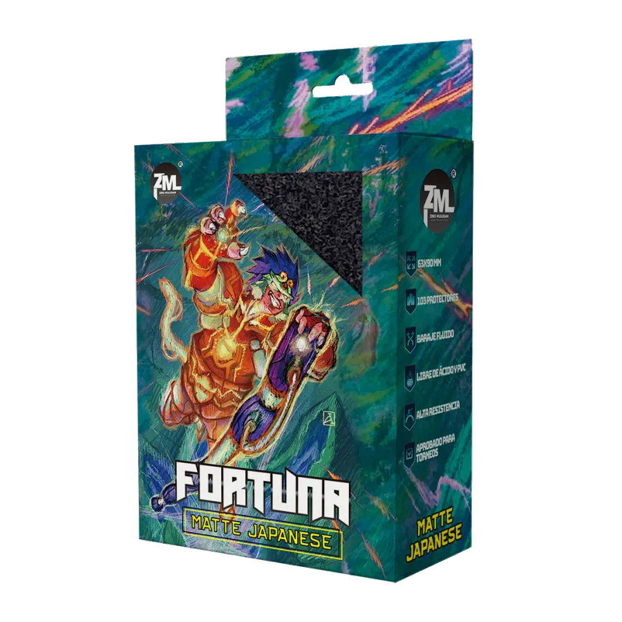 Protectores Zero Mulligan Fortuna Small color Negro
