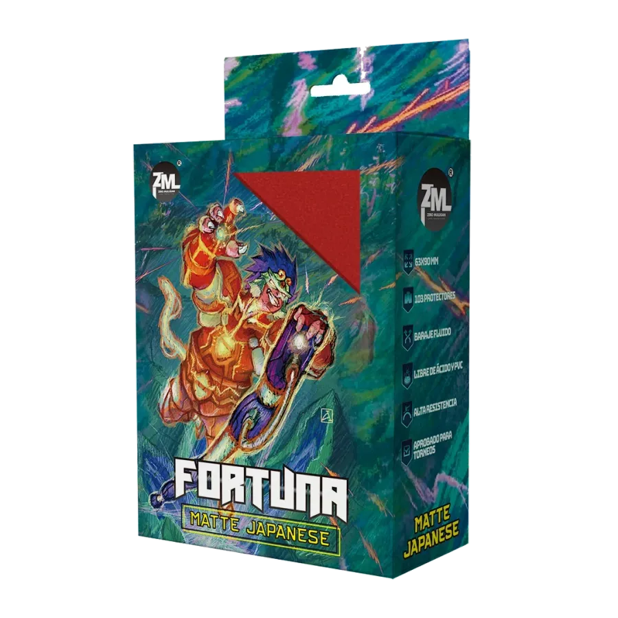 Protectores Zero Mulligan Fortuna Small color Rojo