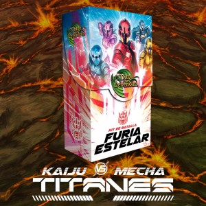 Kit Batalla Kaiju vs Mecha: Titanes - Furia Estelar