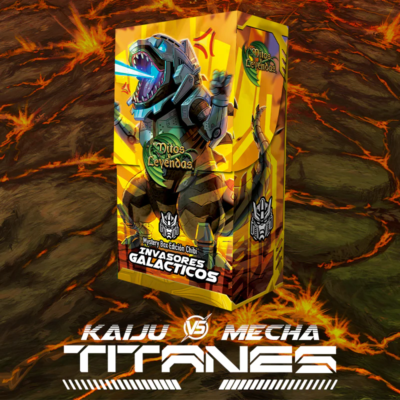 Mystery Box Kaiju vs Mecha: Titanes - Invasores Galácticos