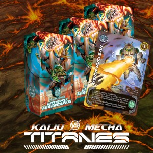 Mystery Box Kaiju vs Mecha: Titanes - Defensores Legendarios