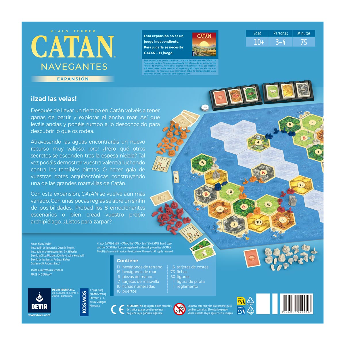 Catan: expansión Navegantes - Imagen 3