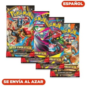 Sobres Pokémon Mega Evolución Español