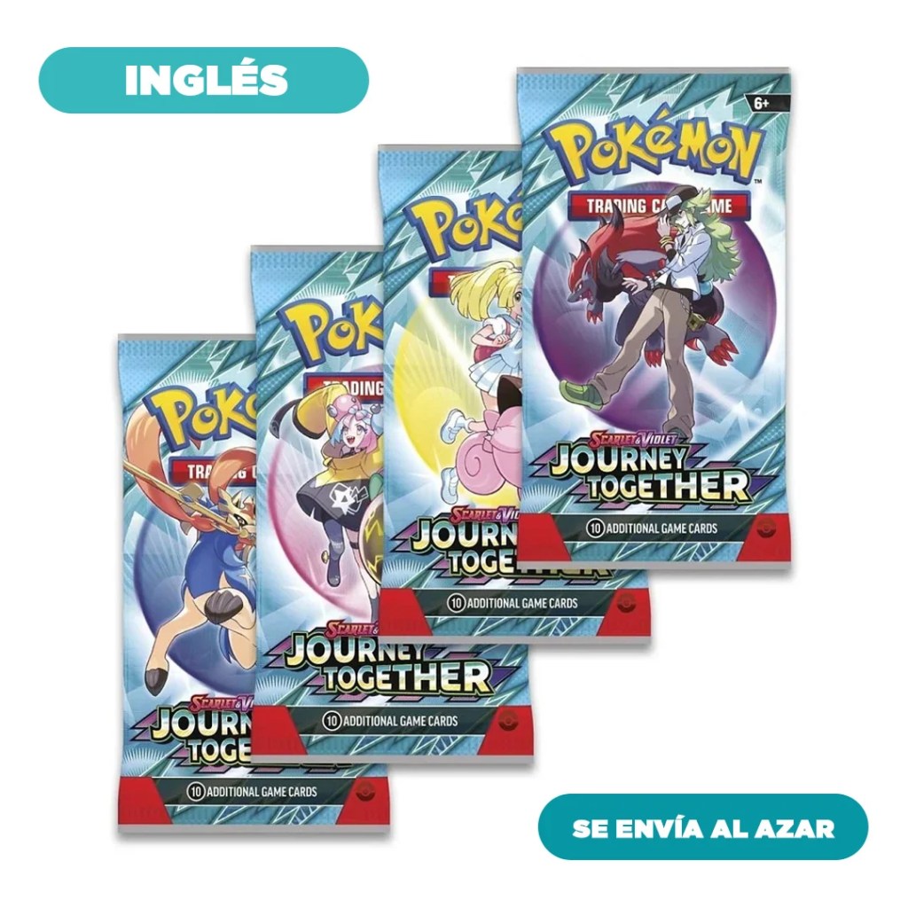 Sobres Pokémon Journey Together Inglés