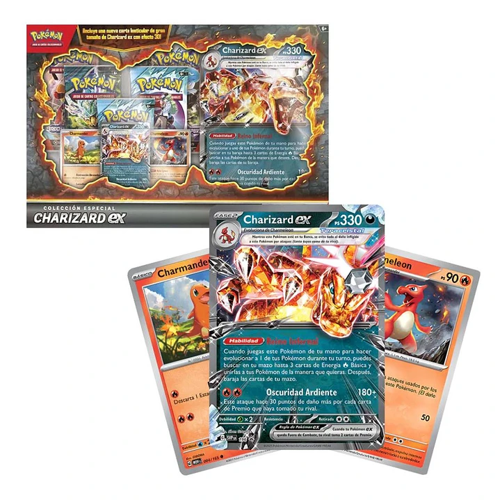Pokémon Charizard Ex Colección Especial Español - Imagen 2