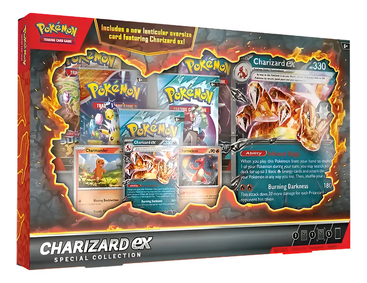 Pokémon Charizard Ex Colección Especial Español