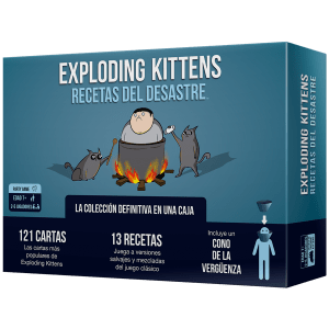 Exploding kittens recetas del desastre