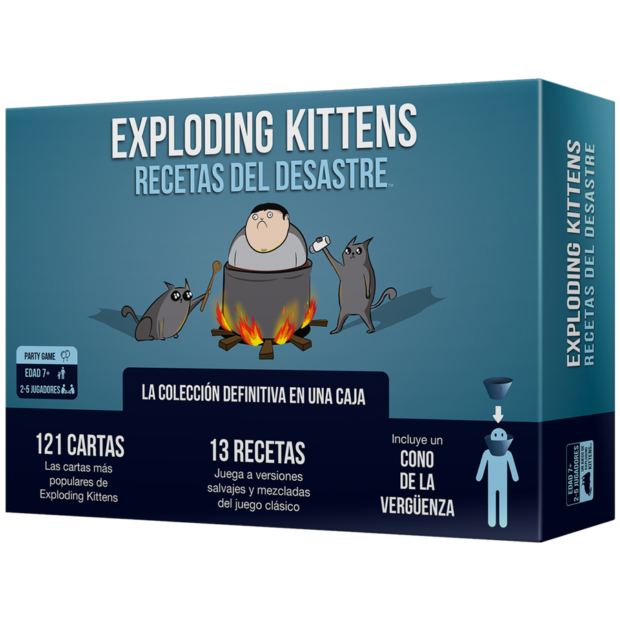 Exploding kittens recetas del desastre