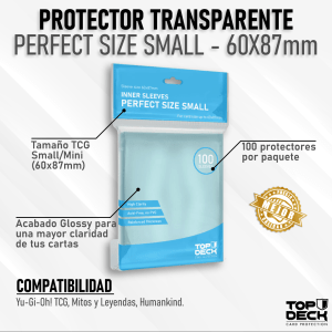 Protectores Interiores Top Deck Small 60x87mm (Inner Sleeves)