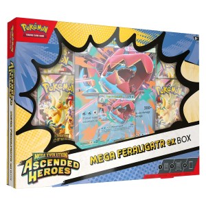 (Preventa) Pokémon Ascended Heroes Mega ex Box Mega Feraligatr - Inglés