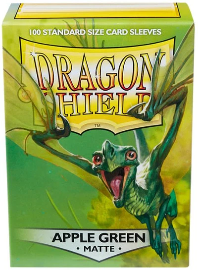 Protectores Dragon Shield Apple Green (x100)