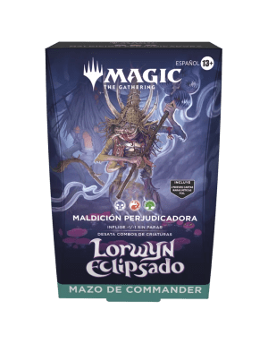 MAGIC Lorwyn Eclipsado - Mazo Comander - Maldición Perjudicadora