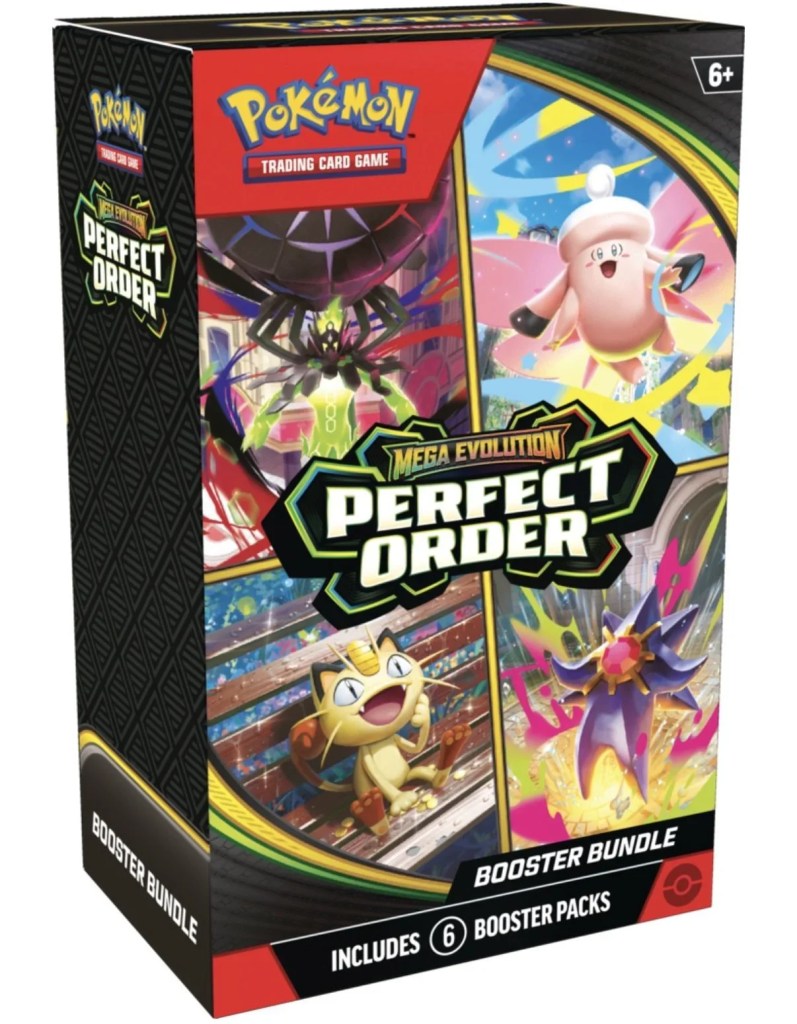Pokémon TCG Mega Evolution - Perfect Order - Booster Bundle -Inglés