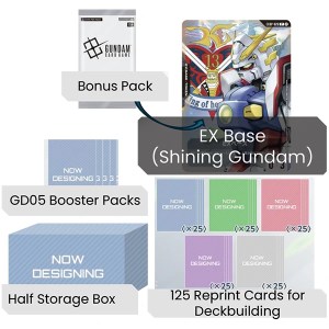 (Preventa) Gundam Card Game: Deck Build Box- 01 Freedom Ascension [SC01]