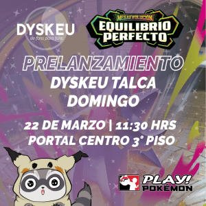 Inscripión  Prelanzamiento Equilibrio Perfecto 22 de Marzo- Talca- 11:30 hrs