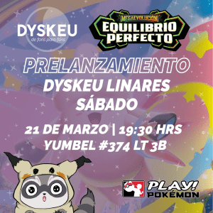 Inscripión  Prelanzamiento Equilibrio Perfecto 21 de Marzo- Linares - 19:30hrs