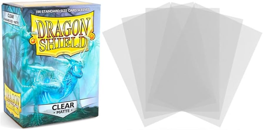 Protectores Dragon Shield Clear Matte (x100)