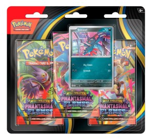 Pokémon TCG  Blister   Llamaradas Fantasmales Sneasel -Español