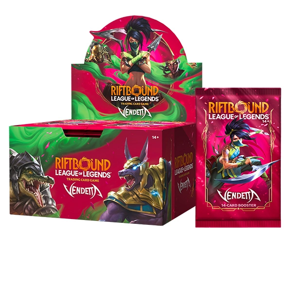 (Preventa) Riftbound TCG: Set 4- Vendetta- Booster Display (24 Packs) - Imagen 2