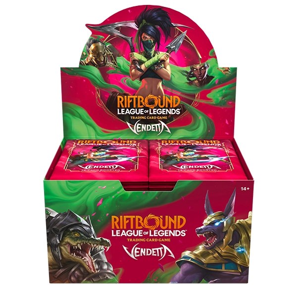 Riftbound TCG: Set 4- Vendetta- Booster Display (24 Packs) – Dyskeu