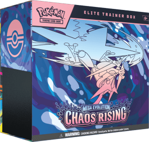 (Preventa) Pokémon TCG Mega Evolution - Chaos Rising - Elite Trainer Box - Inglés