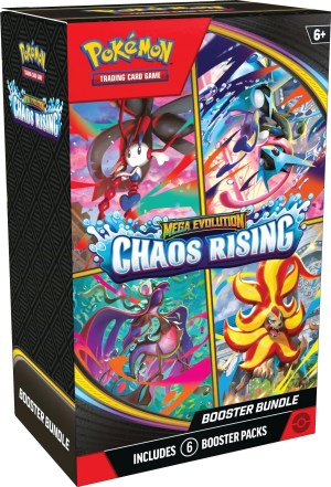 (Preventa) Pokémon TCG Mega Evolution - Chaos Rising - Booster Bundle Inglés