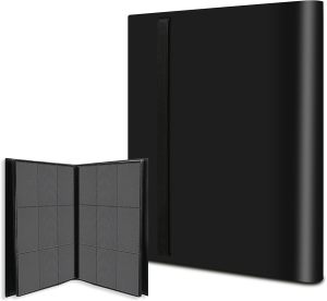 Carpeta 9 Bolsillos (360 Espacios)-Negra