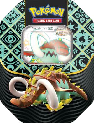 Pokémon Colmilargo Lata Paldean Fates Español