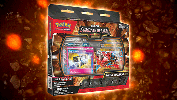 Pokémon Mazo Mega Lucario Ex Español