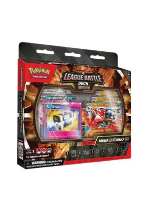Pokémon Deck Mega Lucario Ex Ingles