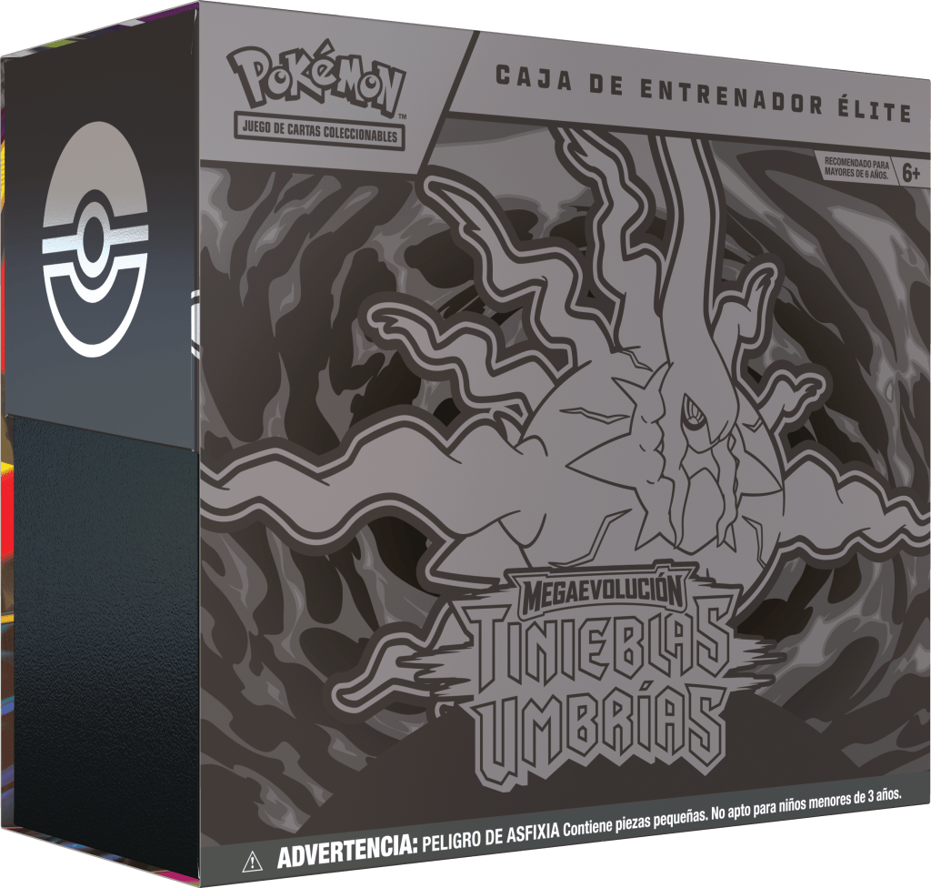 Pokémon TCG Megaevolución - Tinieblas Umbrías - Caja de Entrenado Élite - Español