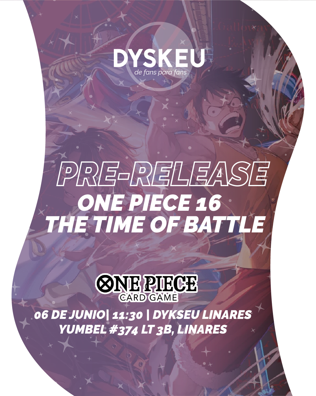 Prelanzamiento One Piece 16