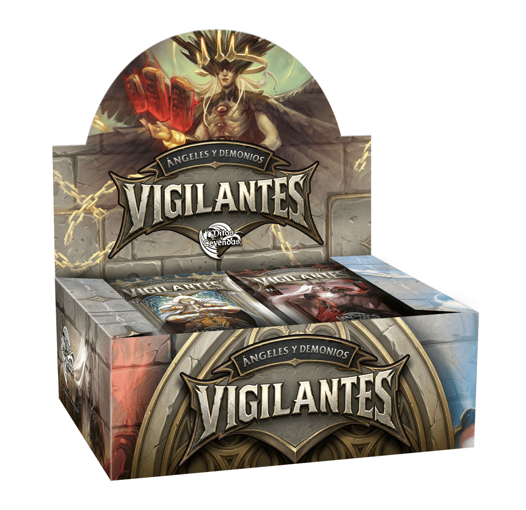 Display Angeles y Demonios: Vigilantes + 1 Buy a Box