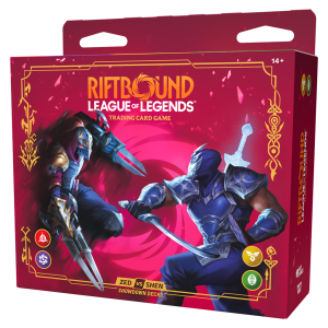(Preventa) Riftbound TCG: Set 4- Vendetta- Showdown Decks Display- Zed vs Shen