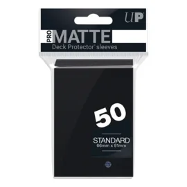 Sobre Protector Pro Matte para 50 Cartas 66×91 Color Negro