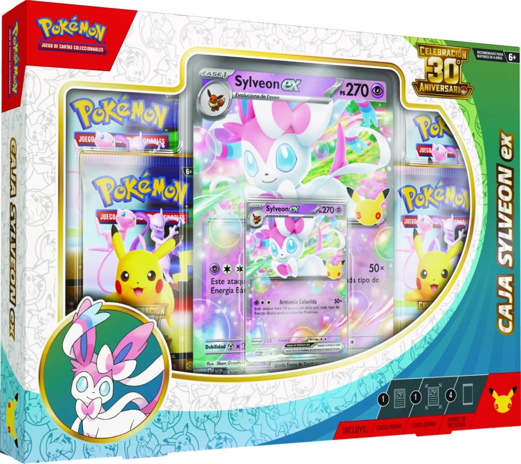 (Preventa) Pokémon TCG 30th Celebration - ex Box - Español - Sylveon