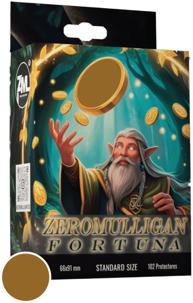 Protectores Zero Mulligan Fortuna Standard Gold