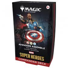 Magic the Gathering Marvel Super Heroes Avengers Assemble Commander Deck (Inglés)